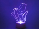 Christmas Gift Colorful LED of Tulip Light